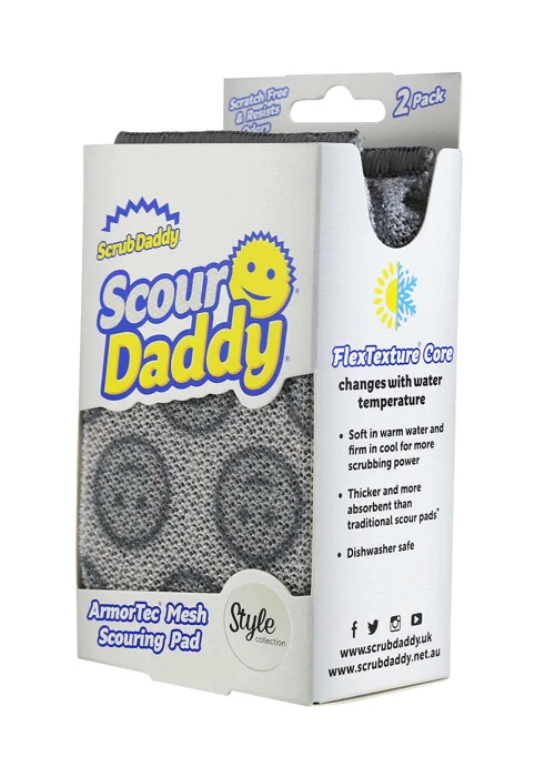 2 Pack Scour Daddy Scouring Pads Image 3