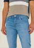 Bright Blue Stretch Skinny Jeans - 28 Waist Short Image 2