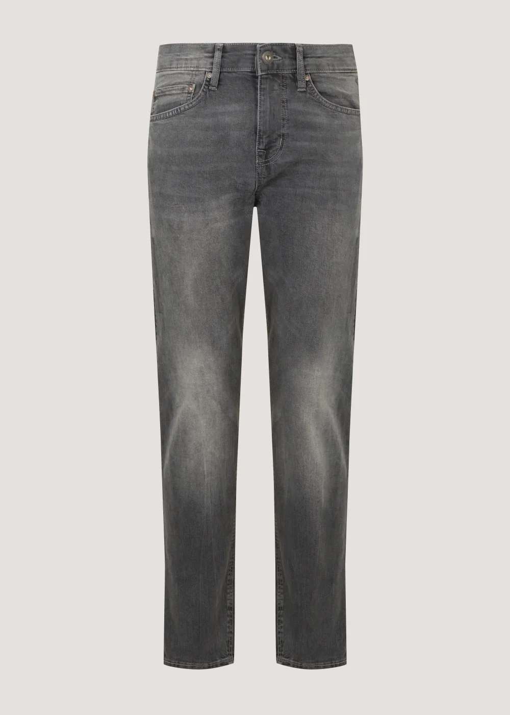 Charcoal Stretch Super Skinny Jeans - 28 Waist Short Image 5