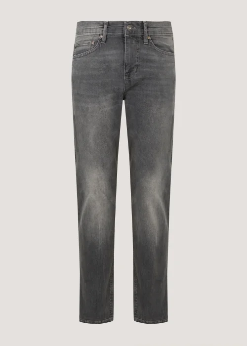 Charcoal Stretch Super Skinny Jeans - 28 Waist Short Image 5