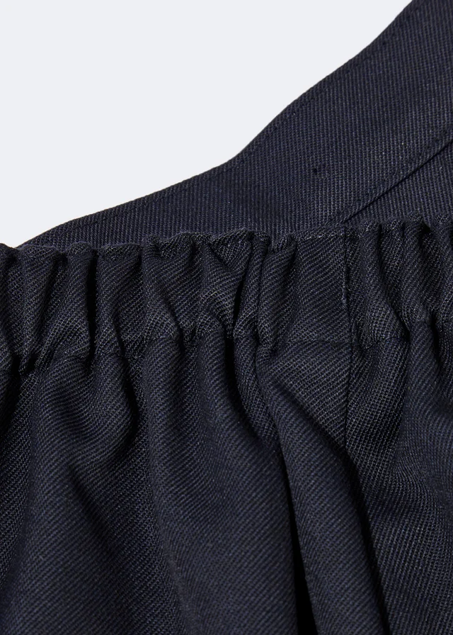 Boys 2 Pack Navy Pull On Easy Dressing School Trousers (3-11yrs)