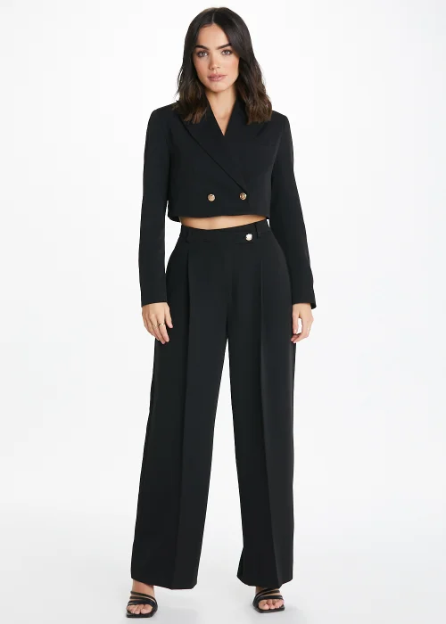 Be Beau Black Cropped Blazer - 6 Image 4