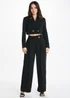 Be Beau Black Cropped Blazer - 6 Image 4