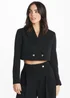 Be Beau Black Cropped Blazer - 6 Image 1