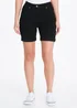 April Black Denim Shorts - 8 Image 1