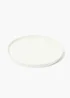 White Lipped Side Plate (20.5cm x 20.5cm) Image 1