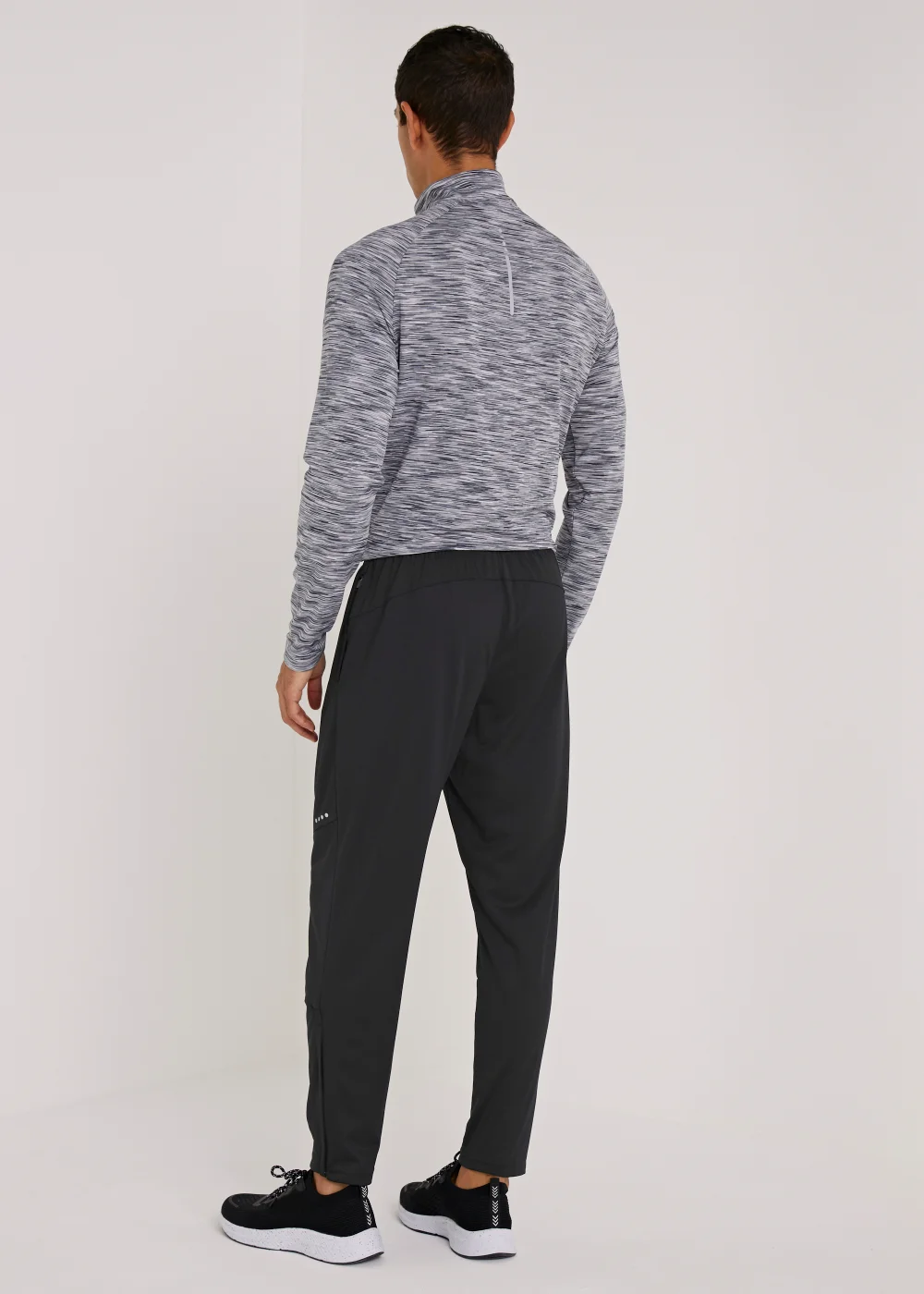 Souluxe Black Fleece Football Sports Joggers - Small Image 2