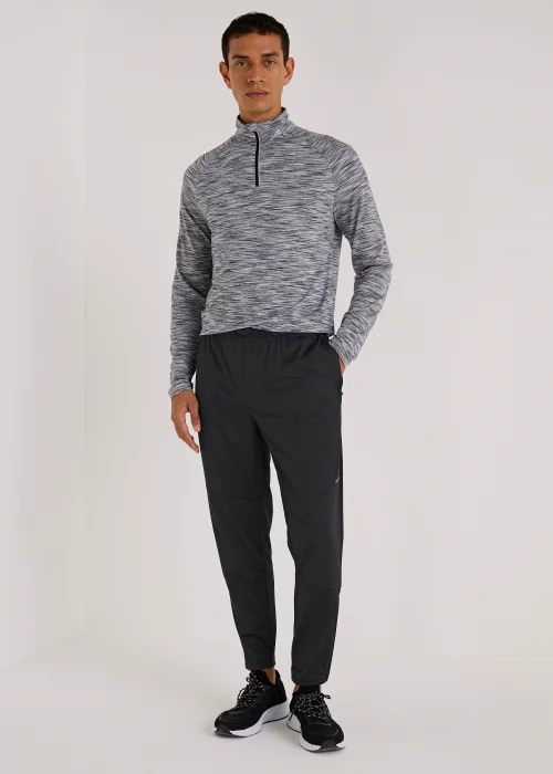 Souluxe Black Fleece Football Sports Joggers - Small Image 1