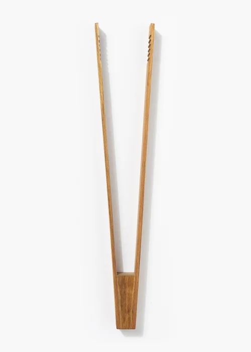 Wooden Kitchen Tongs (32cm x 5.5cm) Image 1