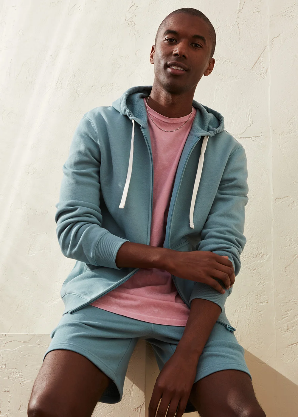 Blue Essential Jogger Shorts - XS Image 5