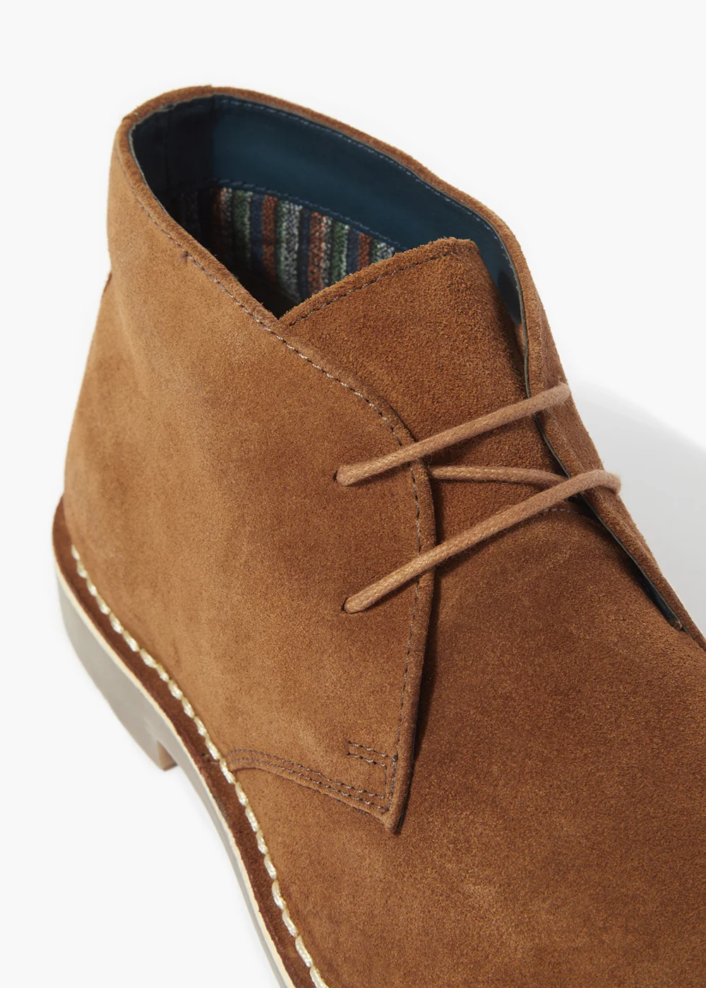 Tan Suede Desert Boots - Size 6 Image 2