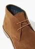 Tan Suede Desert Boots - Size 6 Image 2