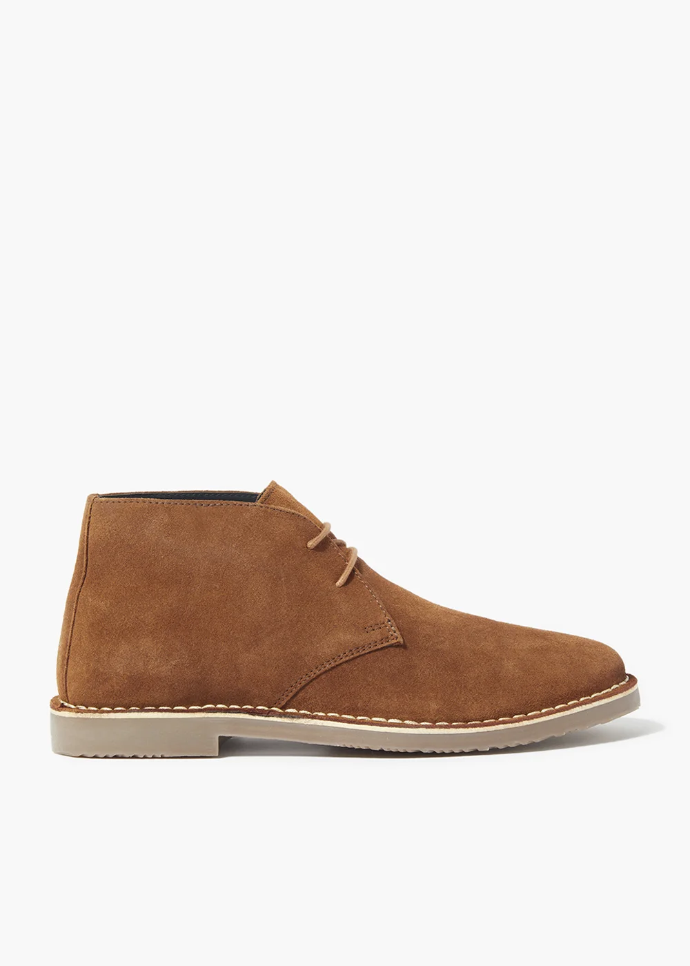 Tan Suede Desert Boots - Size 6 Image 1