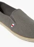 Grey Twin Gusset Espadrilles - Size 6 Image 2