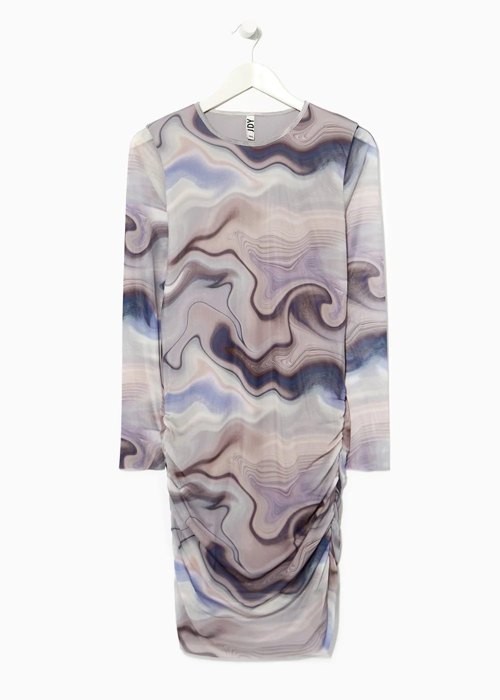 JDY Ota Marble Mesh Dress - 6 Image 4