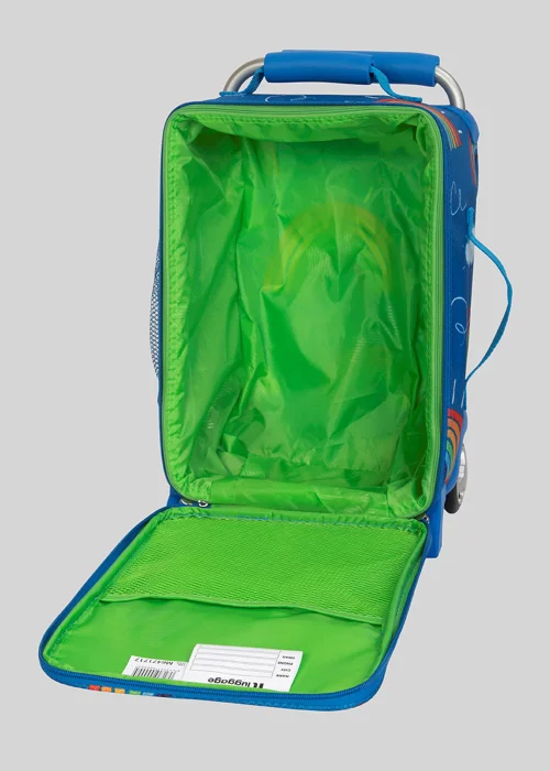 Kids IT Luggage Rainbow Print Cabin Suitcase - Cabin Image 2