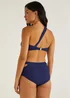 Navy Crinkle Side Cut Out Bikini Bottoms - Size 6 Image 4