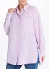 Lilac Longline Shirt - Size 8 Image 1