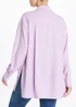 Lilac Longline Shirt - Size 8 Image 4