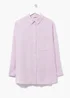 Lilac Longline Shirt - Size 8 Image 5