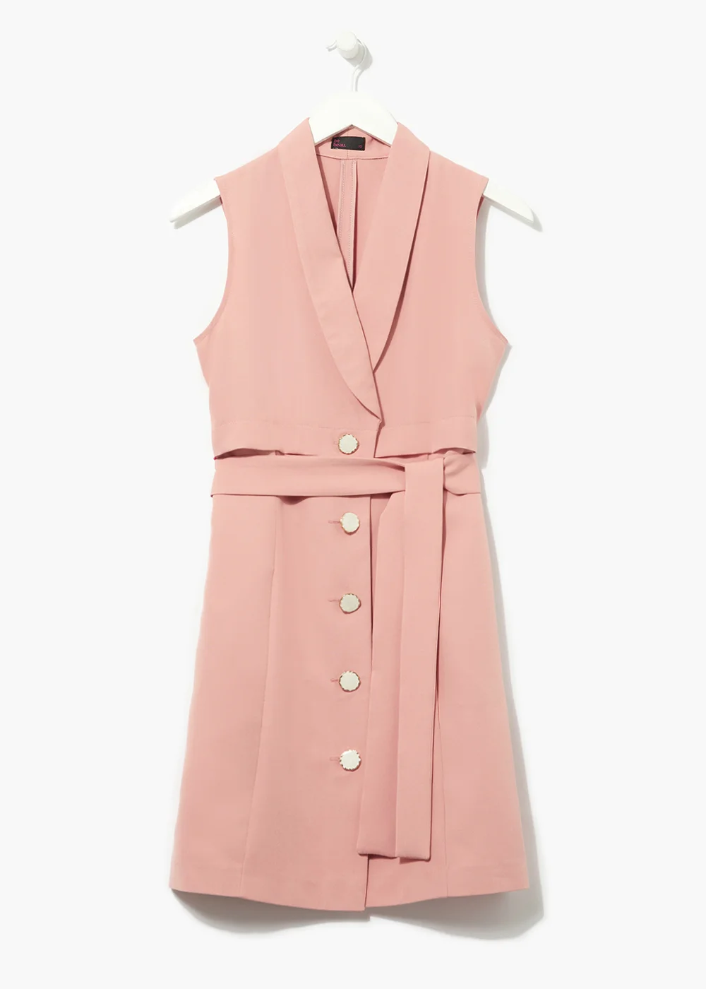 Be Beau Pink Button Up Mini Dress - 6 Image 2