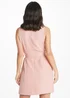 Be Beau Pink Button Up Mini Dress - 6 Image 3