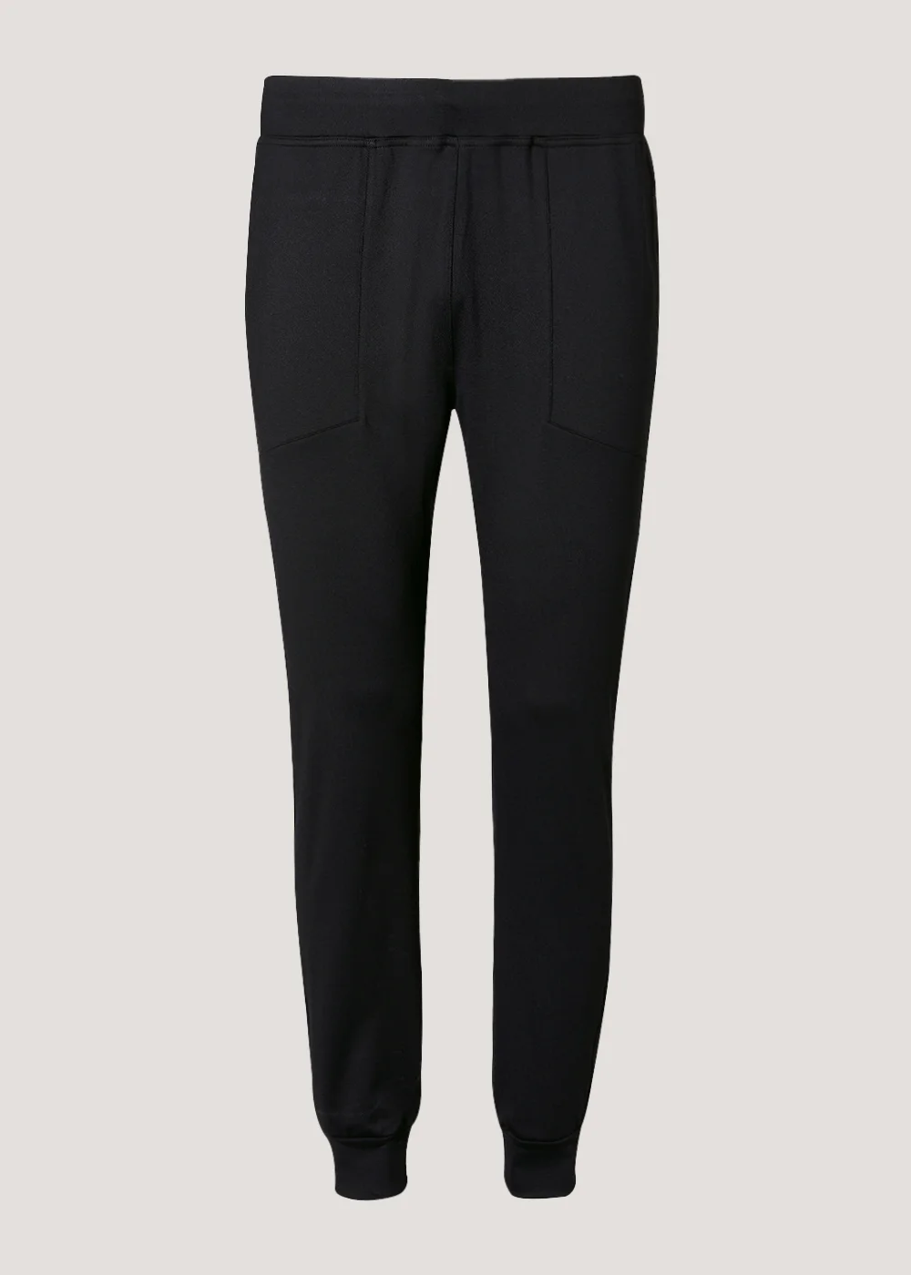 Souluxe Black Sports Joggers - Small Image 3