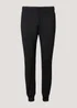 Souluxe Black Sports Joggers - Small Image 3
