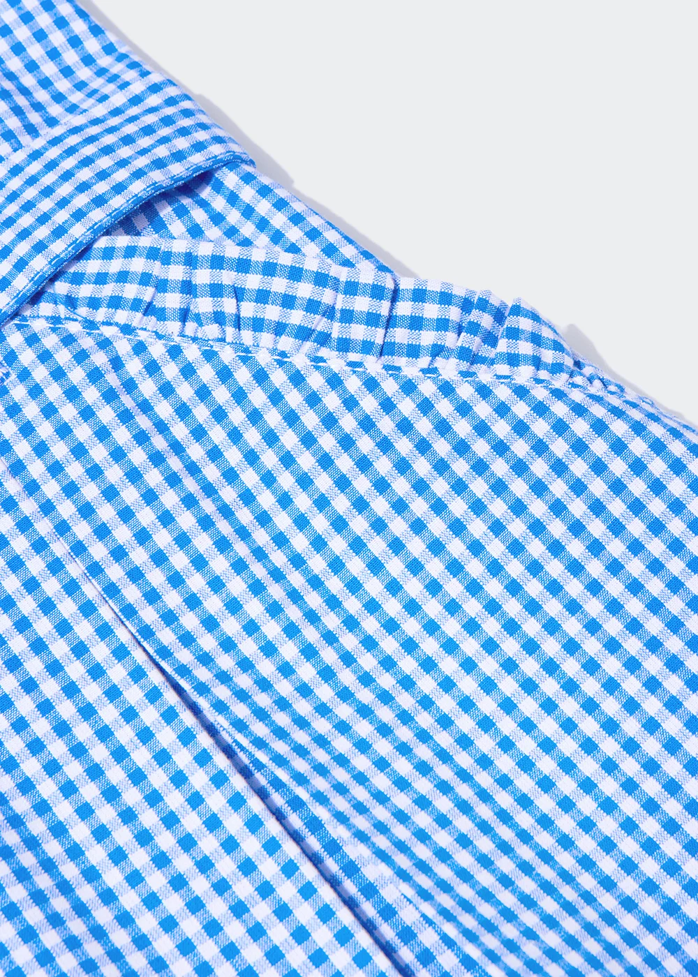 Girls Blue Gingham Belted School Dress (3-14yrs) - Age 3 Years Image 4