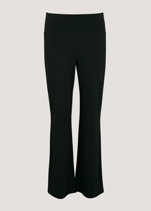 Souluxe Black Bootcut Sports Trousers - S Image 3