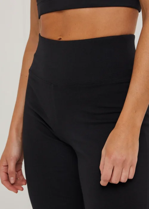 Souluxe Black Bootcut Sports Trousers - S Image 5