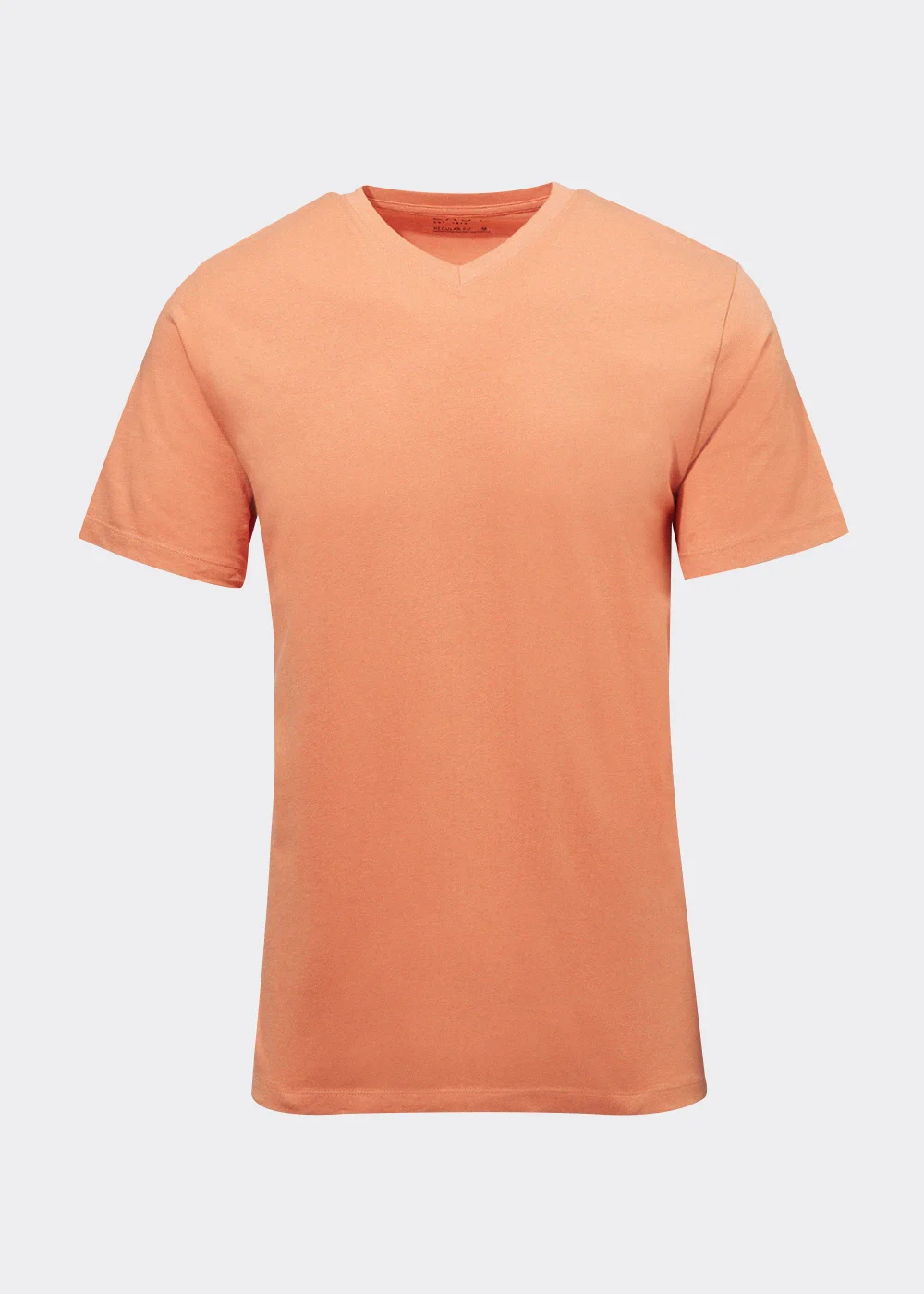 Peach Essential V-Neck T-Shirt - S Image 4