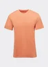 Peach Essential V-Neck T-Shirt - S Image 4