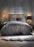 Farhi by Nicole Farhi Charcoal Geometric Jacquard Duvet Cover - Super king Image 1