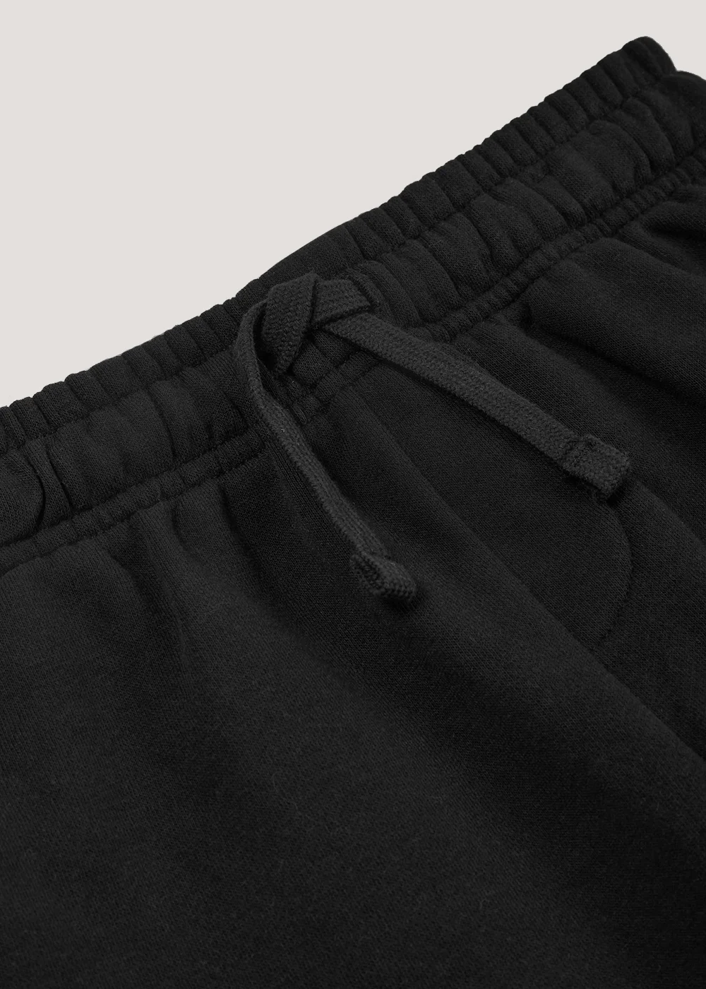 Kids Black Jogger School Sports Shorts (3-13yrs) - 3 Yrs Image 2