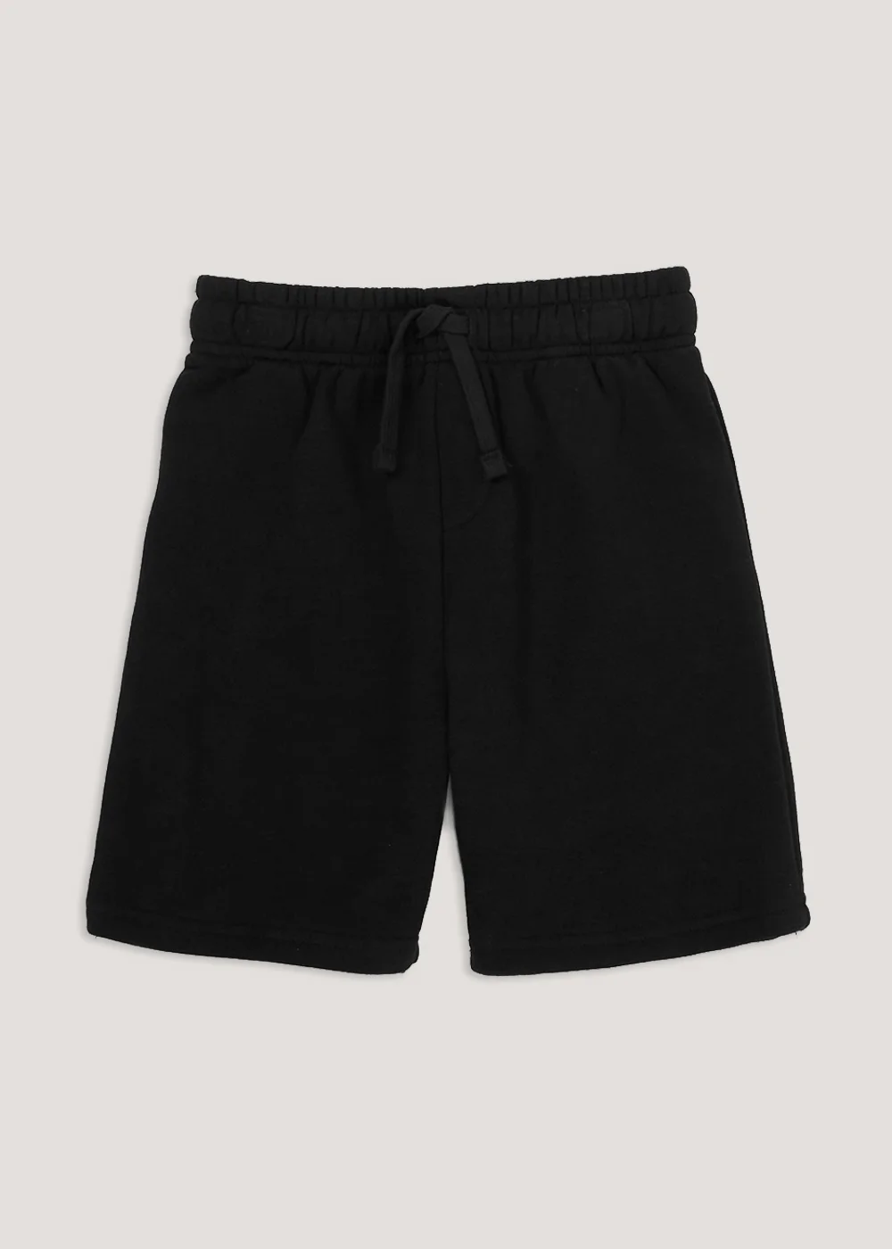 Kids Black Jogger School Sports Shorts (3-13yrs) - 3 Yrs Image 1