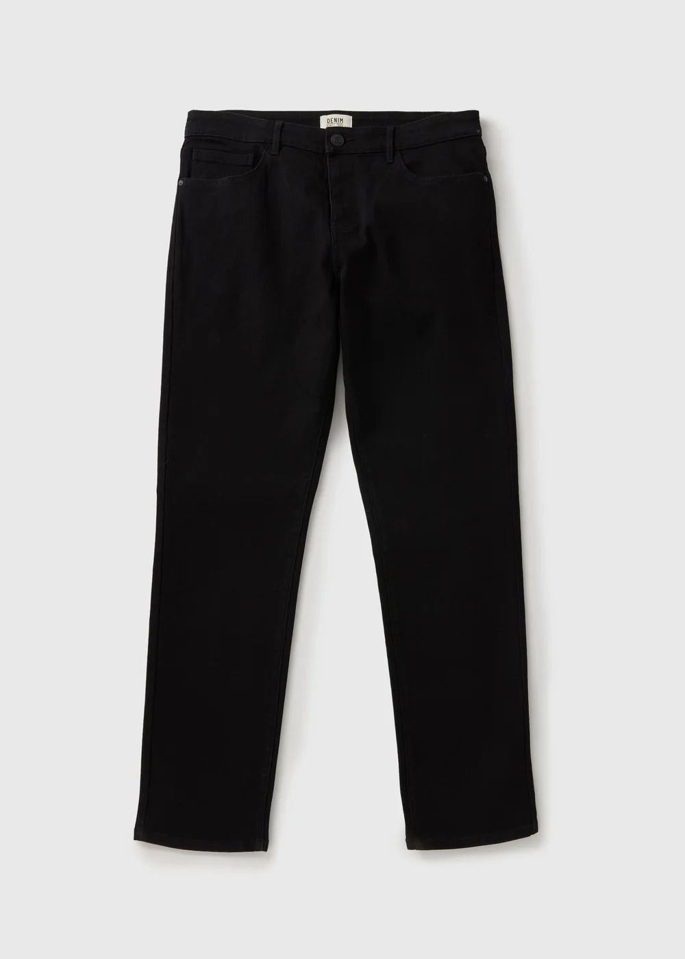 Black Stretch Slim Fit Jeans - 36 S Image 5