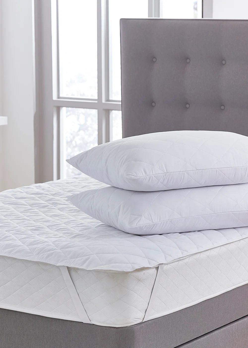 Silentnight Pillow Protector Pair Image 2
