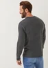 Charcoal Soft Touch Crew Neck Jumper - Extra small Image 3