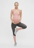 Mamalicious Maternity Pink Active Nursing Tank Top - S/M - UK 8/10 Image 3
