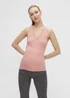 Mamalicious Maternity Pink Active Nursing Tank Top - S/M - UK 8/10 Image 4