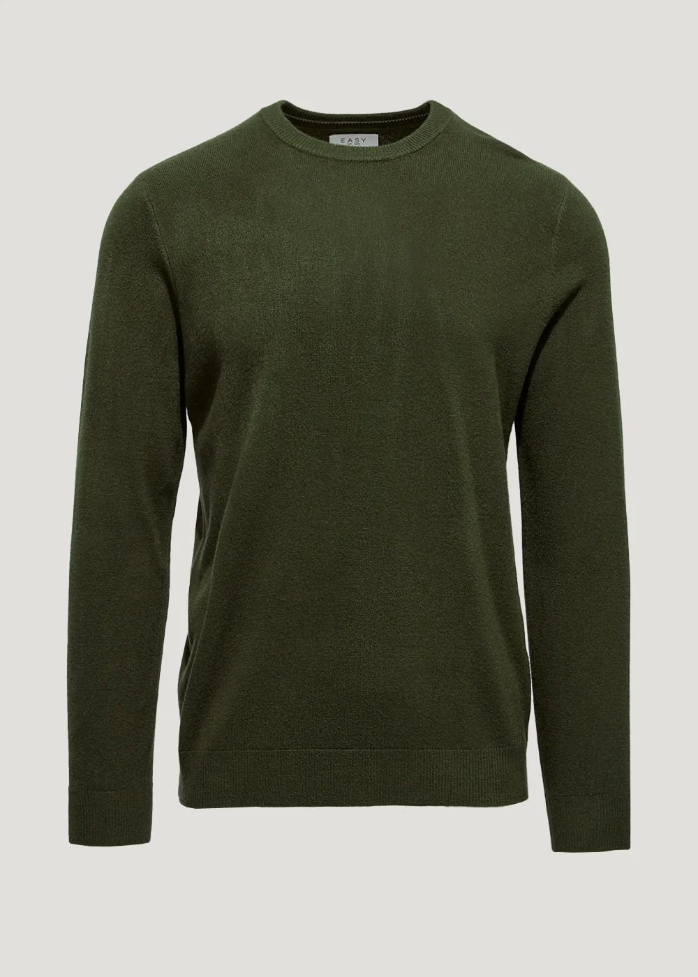 Green Soft Touch Crew Neck Jumper - Small Image 5