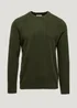 Green Soft Touch Crew Neck Jumper - Small Image 5