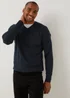 Navy Soft Touch V-Neck Jumper - Small Image 1