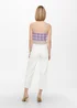 JDY Lilac Jacquard Vest Top - S - UK 8 Image 2