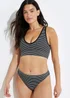 3 Pack Seam Free Ribbed Crop Tops - S Image 4