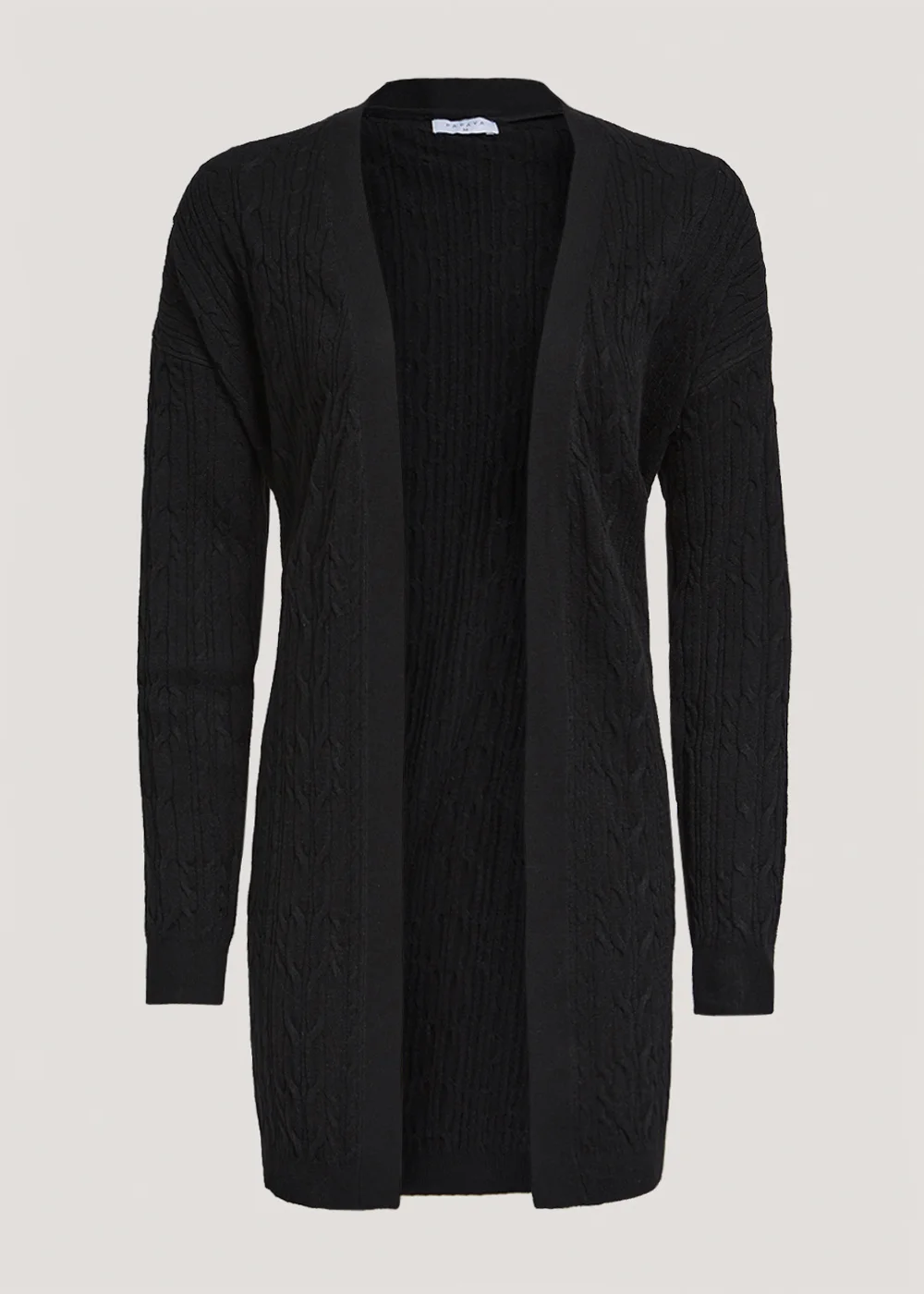 Black Baby Cable Knit Cardigan - S Image 3