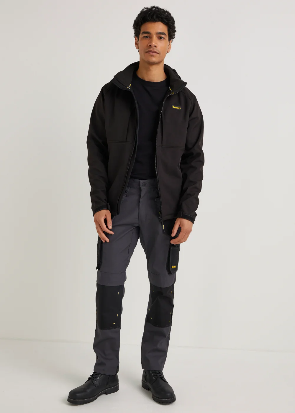 Bench Dallas Grey Holster Trousers - 30 Waist Regular Image 4