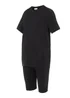Mamalicious Maternity Black Cycling Shorts & T-Shirt Set - 6 Image 2