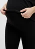 Mamalicious Maternity Black Cycling Shorts & T-Shirt Set - 6 Image 3